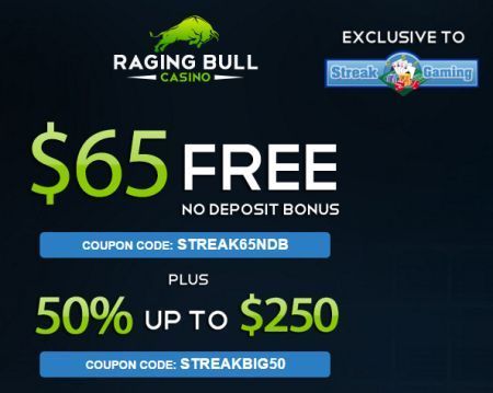 Raging Bull Bonus Codes 2021